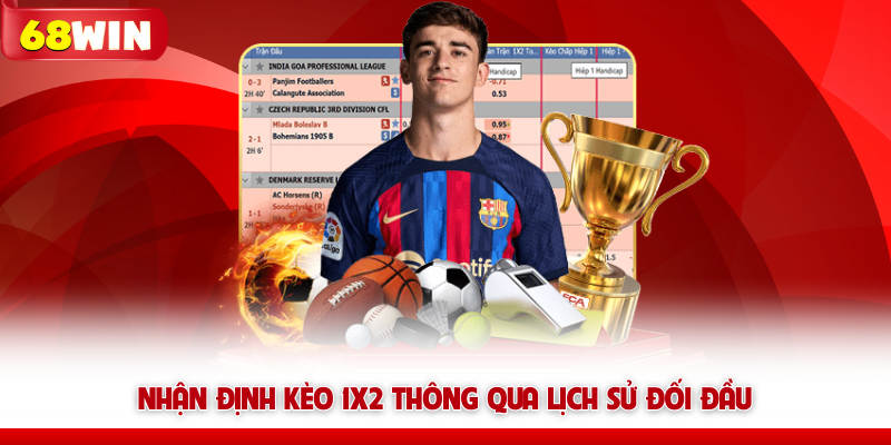 Nhận định kèo 1X2 68win thông qua lịch sử đối đầu